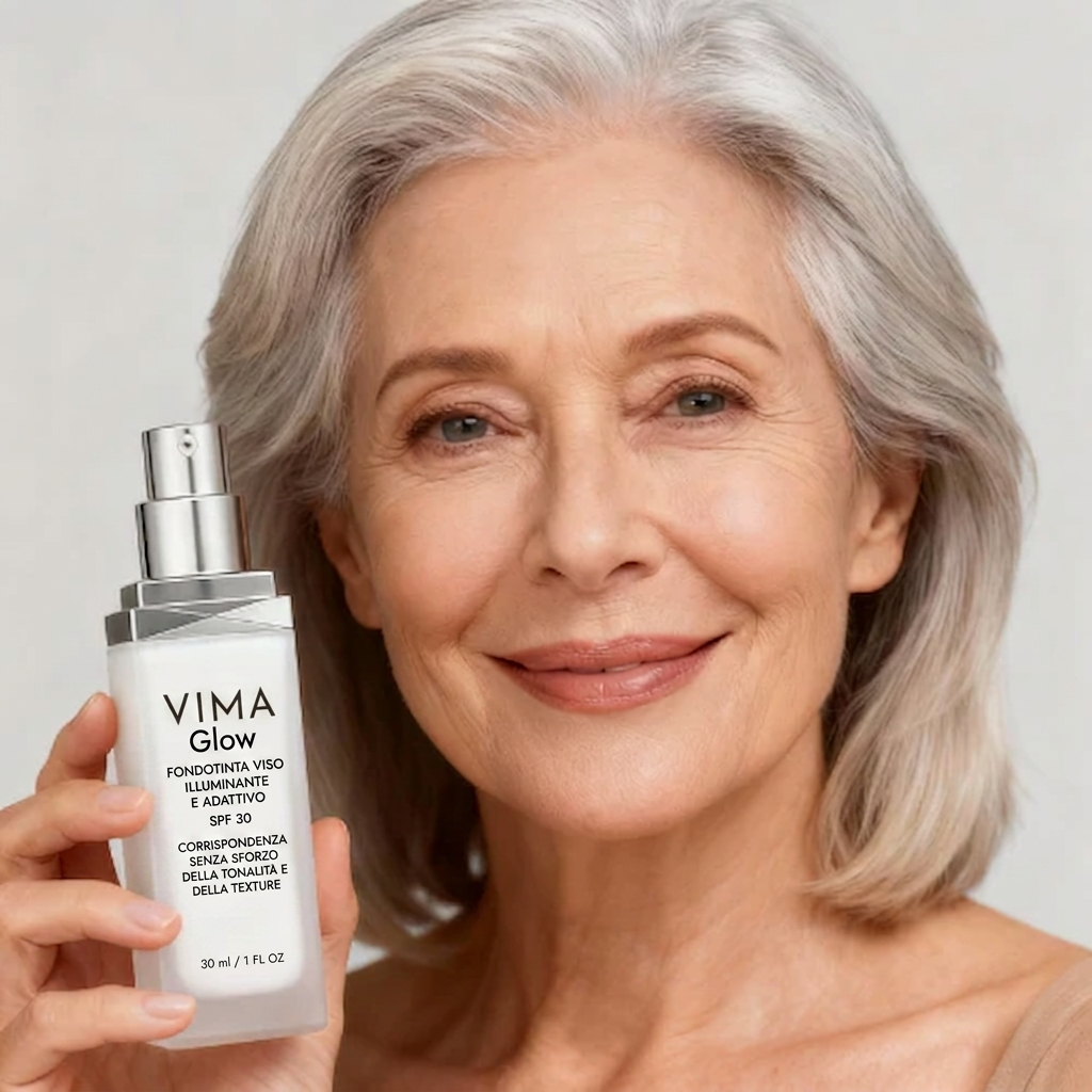 VIMA Glow - Fondotinta Adattivo con Protezione Solare SPF30