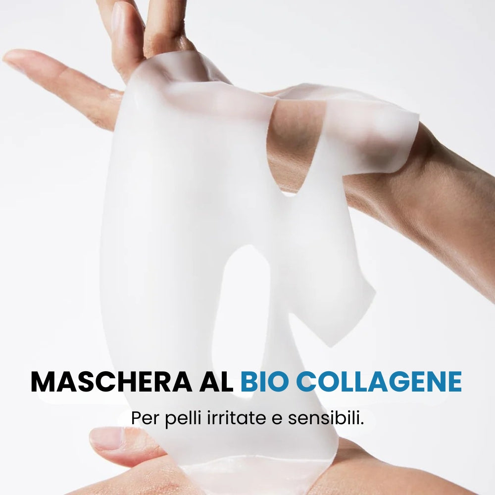 Maschera Viso al Collagene - 1 Pack contiene 4 maschere