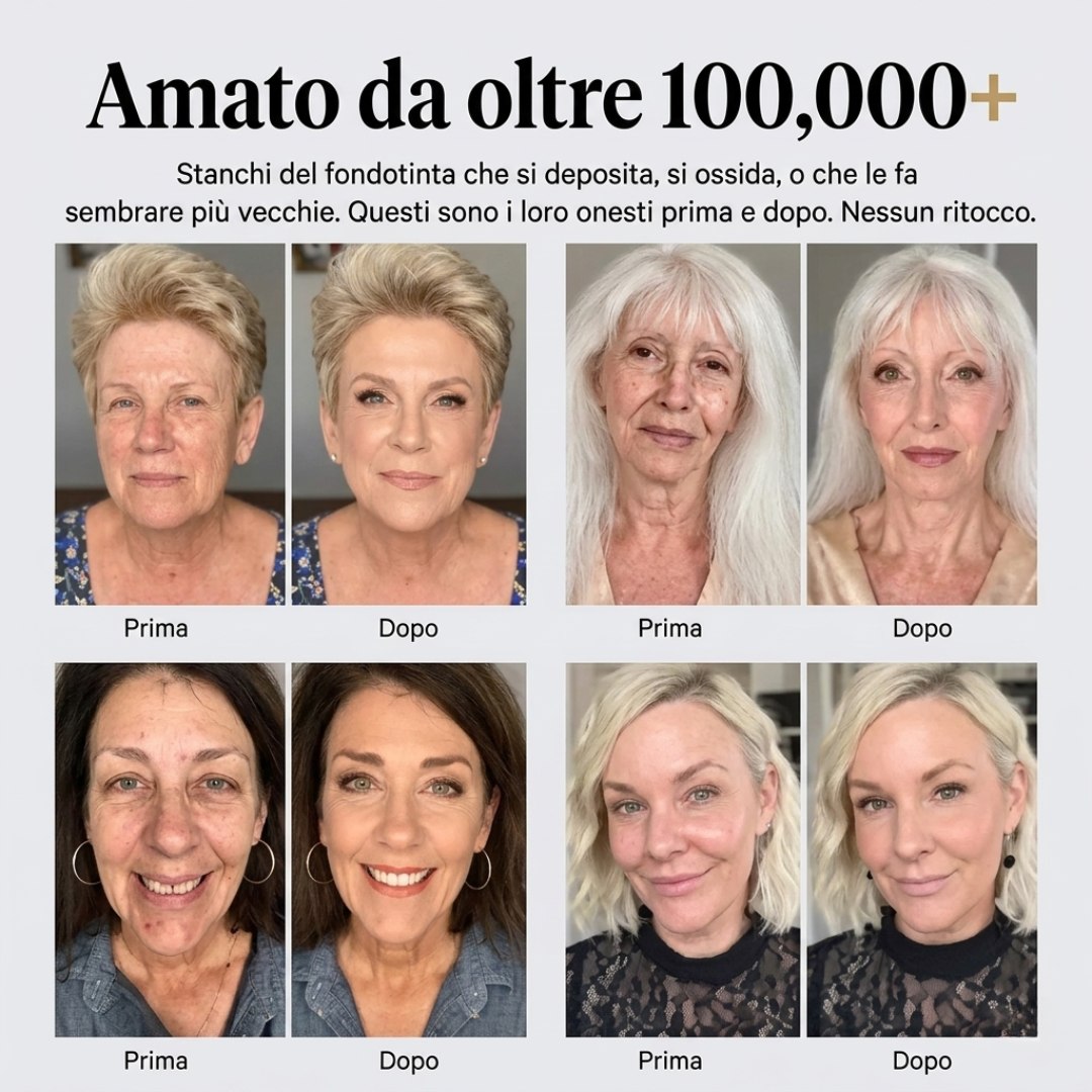 VIMA Glow - Fondotinta Adattivo con Protezione Solare SPF30